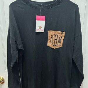MarleyLilly. Size s/m. Embroidered with “AHM”.